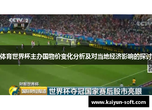 体育世界杯主办国物价变化分析及对当地经济影响的探讨