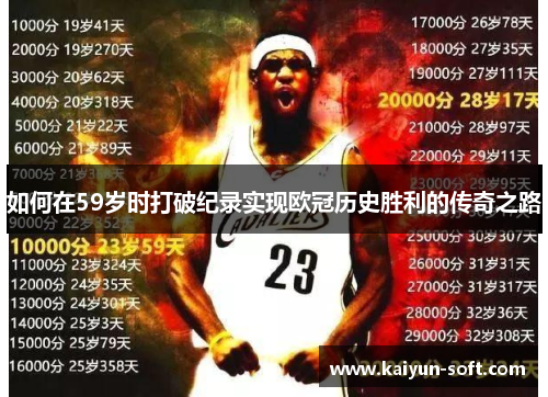 如何在59岁时打破纪录实现欧冠历史胜利的传奇之路