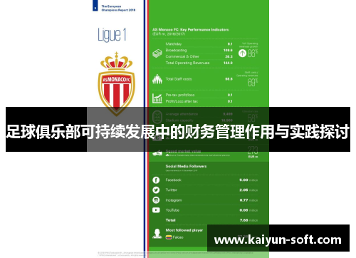 足球俱乐部可持续发展中的财务管理作用与实践探讨